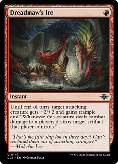 Dreadmaw's Ire [The Lost Caverns of Ixalan]-1