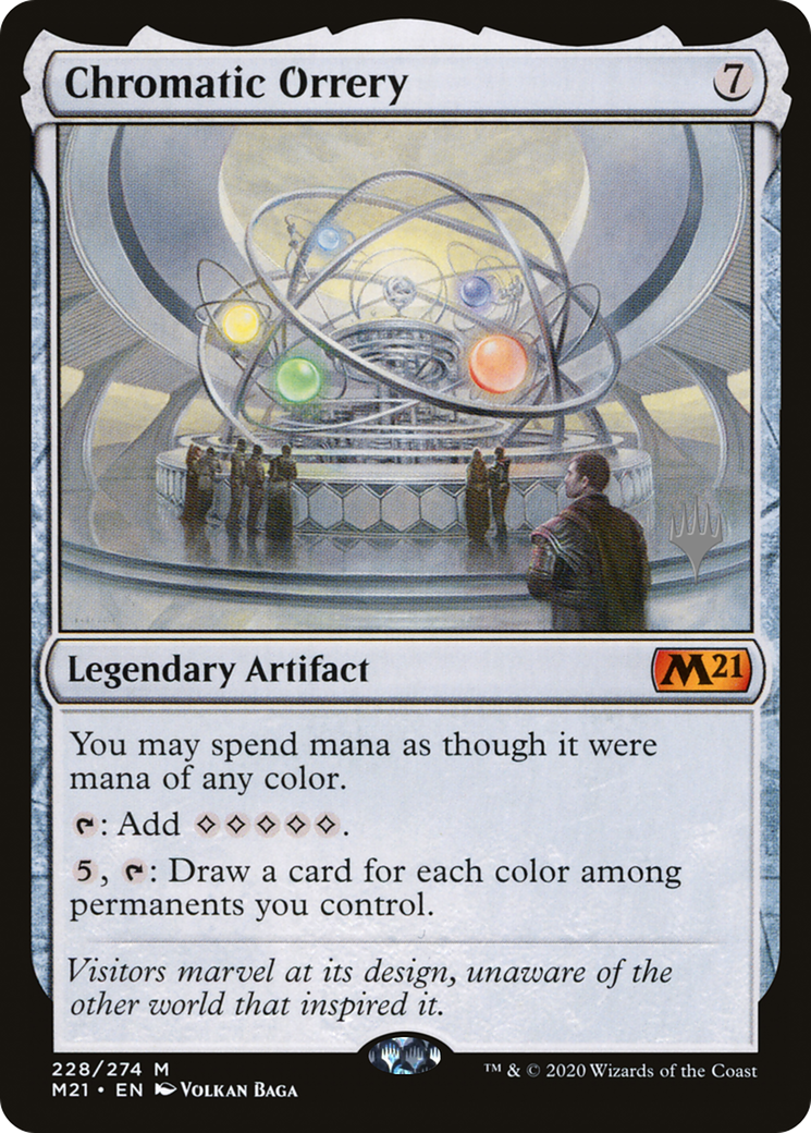 Chromatic Orrery (Promo Pack) [Core Set 2021 Promos]-1