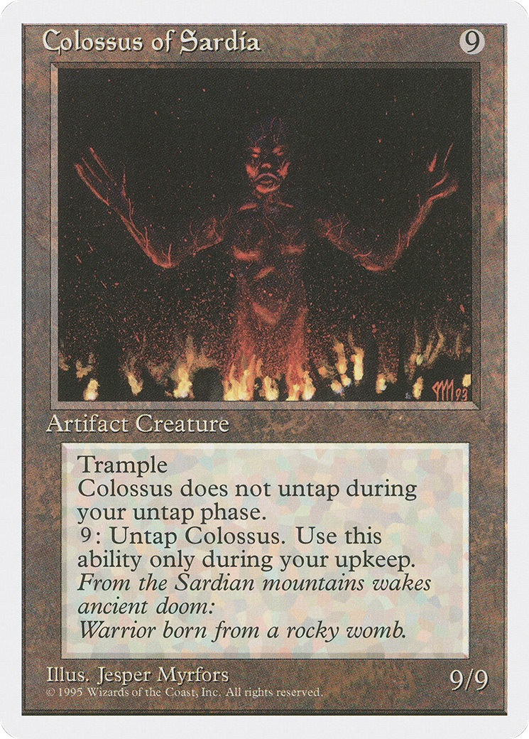 Colossus of Sardia [Fourth Edition]-1