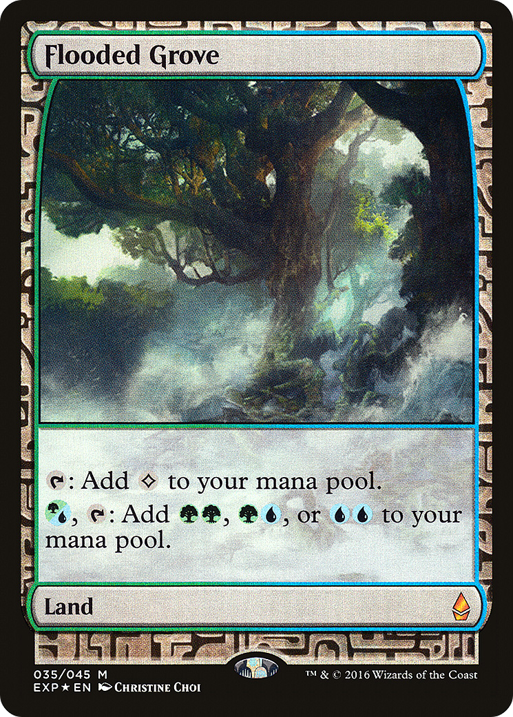 Flooded Grove [Zendikar Expeditions]-1