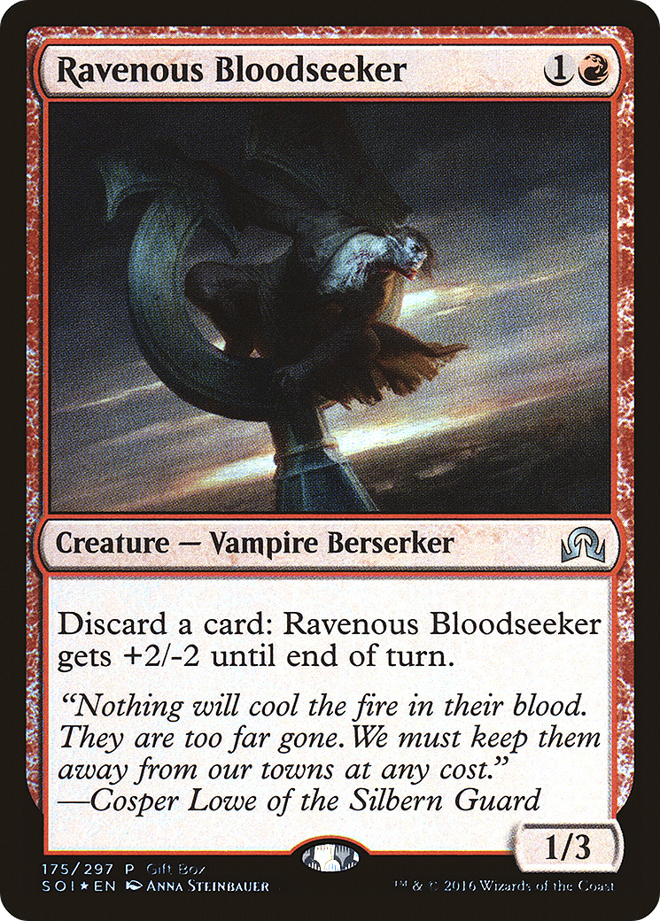 Ravenous Bloodseeker (Gift Box) [Shadows over Innistrad Promos]-1