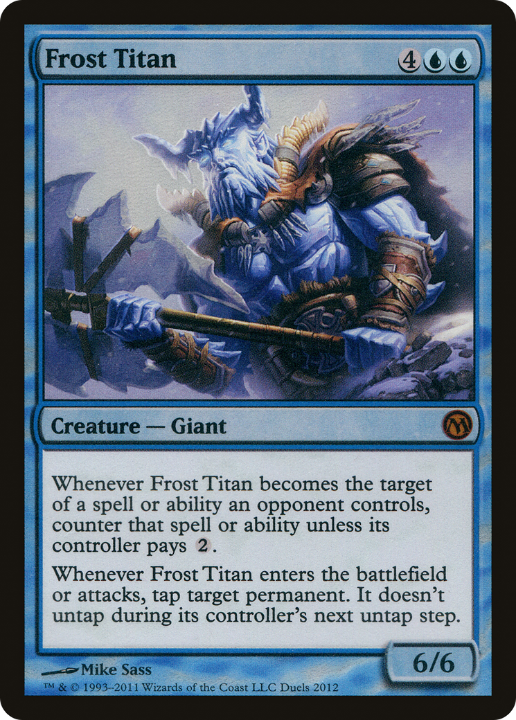 Frost Titan (Duels of the Planeswalkers Promos) [Duels of the Planeswalkers Promos 2011]-1
