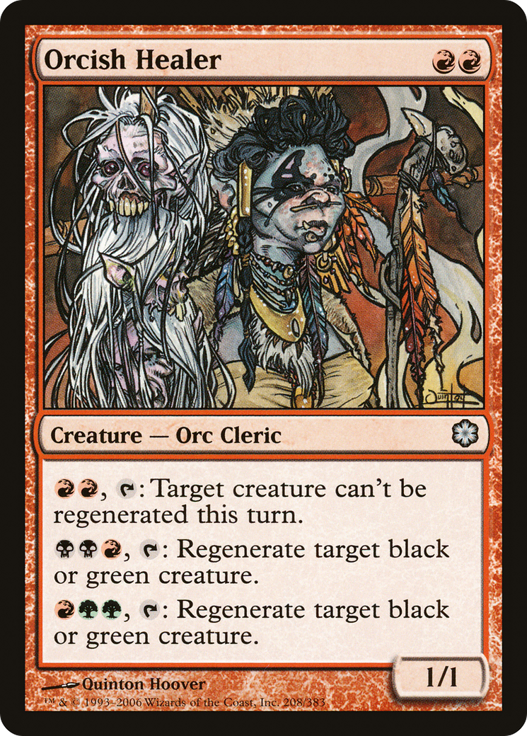 Orcish Healer [Coldsnap Theme Decks]-1