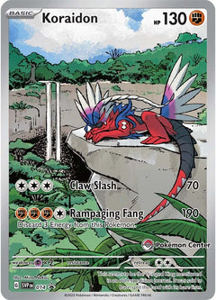 Koraidon (014) (Pokemon Center Exclusive) [Scarlet & Violet: Black Star Promos]-1
