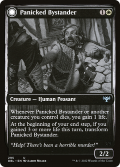 Panicked Bystander // Cackling Culprit [Innistrad: Double Feature]-3