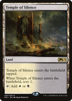 Temple of Silence (Promo Pack) [Core Set 2021 Promos]-1