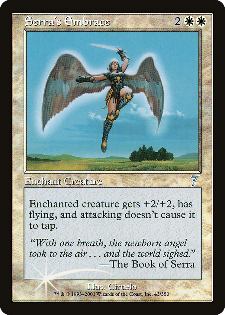 Serra's Embrace [Seventh Edition]