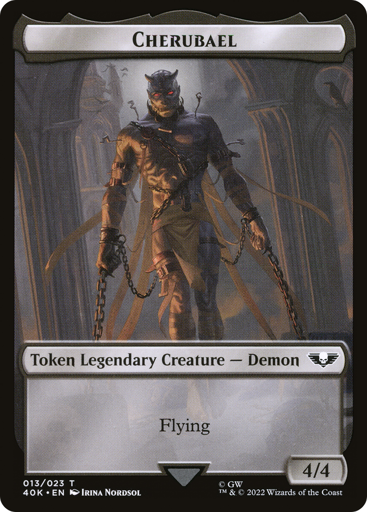 Cherubael (T40K-013) - Warhammer 40,000 Tokens-1