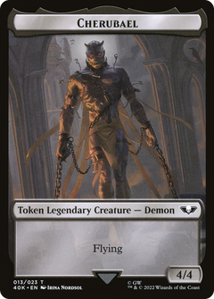 Cherubael (T40K-013) - Warhammer 40,000 Tokens-1