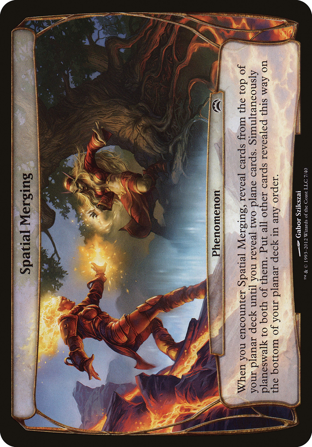 Spatial Merging (Planes) [Planechase 2012 Planes]-1