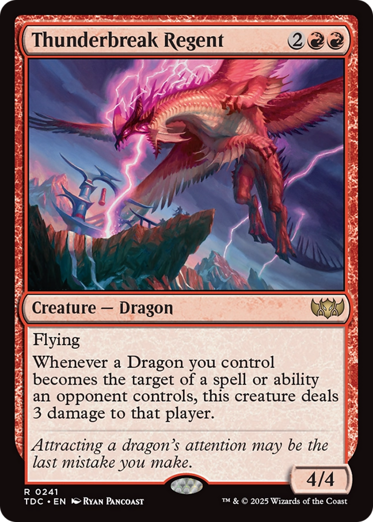 Thunderbreak Regent [Tarkir: Dragonstorm Commander]-1