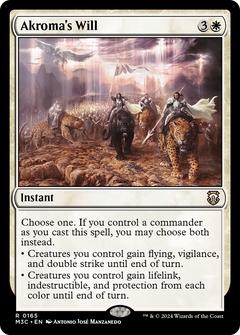 Akroma's Will [Modern Horizons 3 Commander]-1