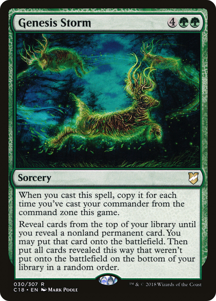 Genesis Storm [Commander 2018]-1