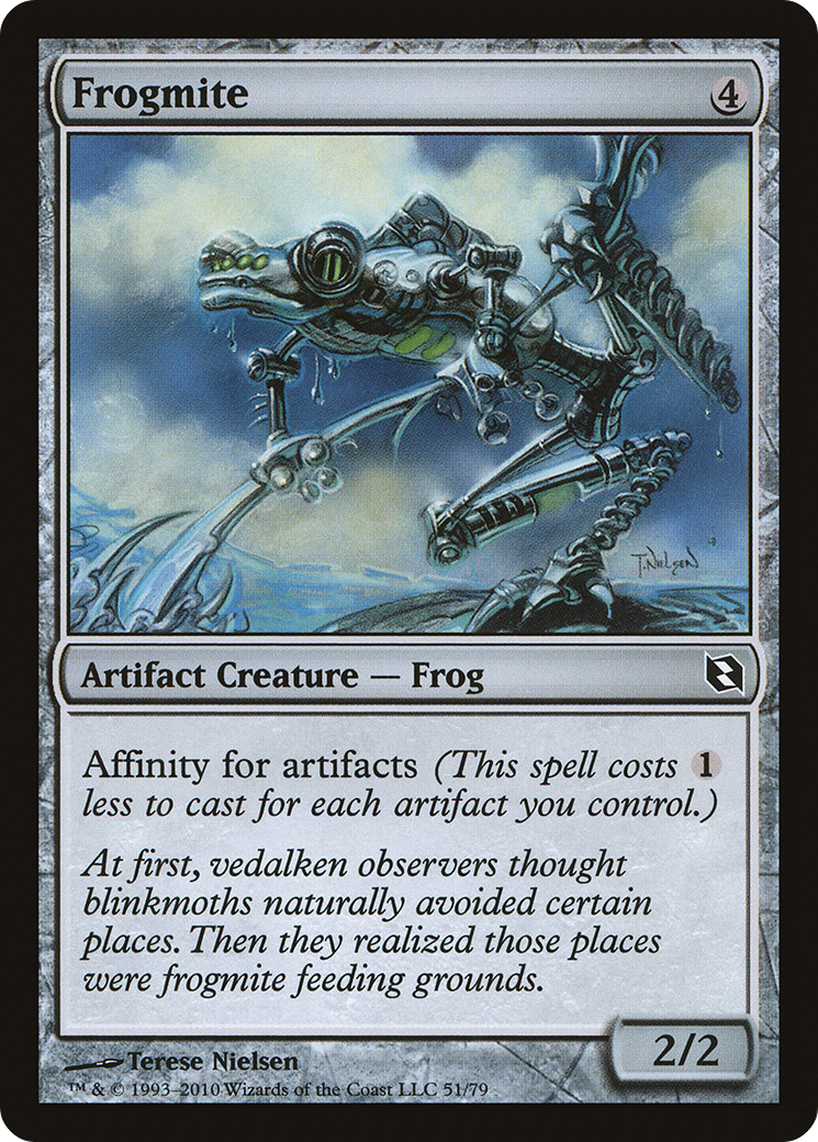 Frogmite [Duel Decks: Elspeth vs. Tezzeret]-1