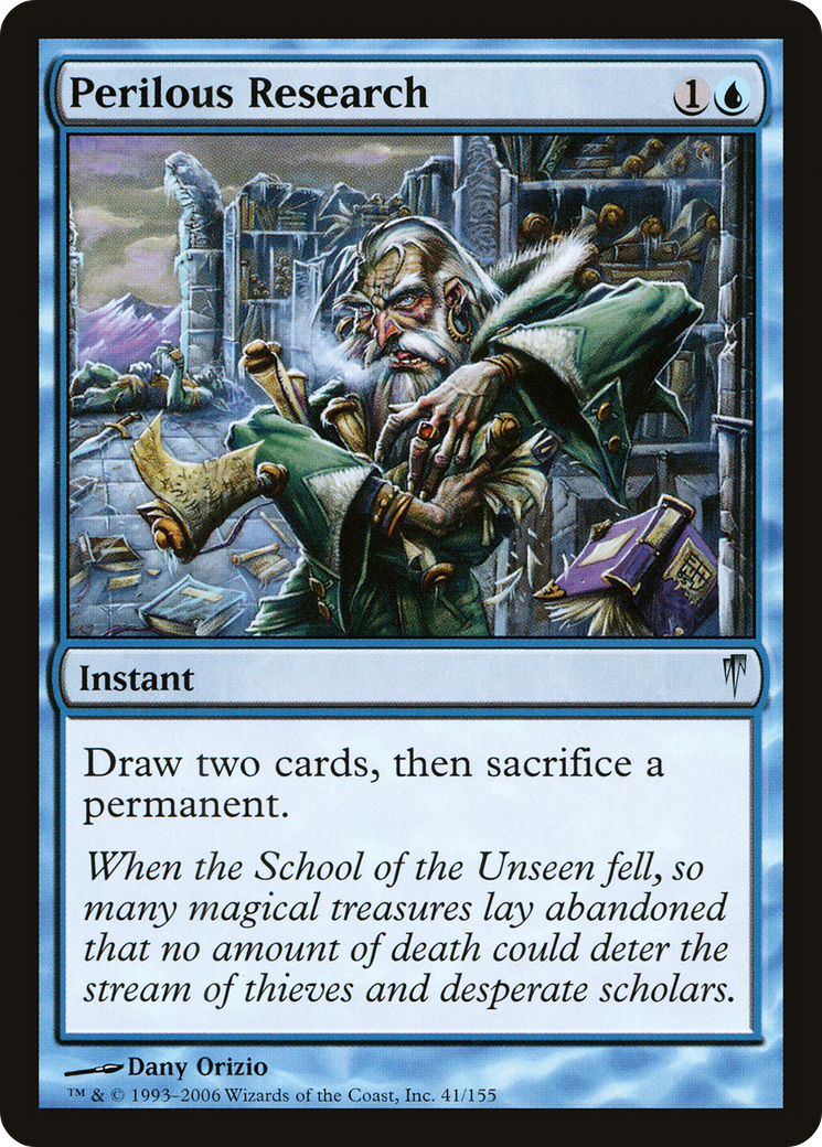 Perilous Research [Coldsnap]-1