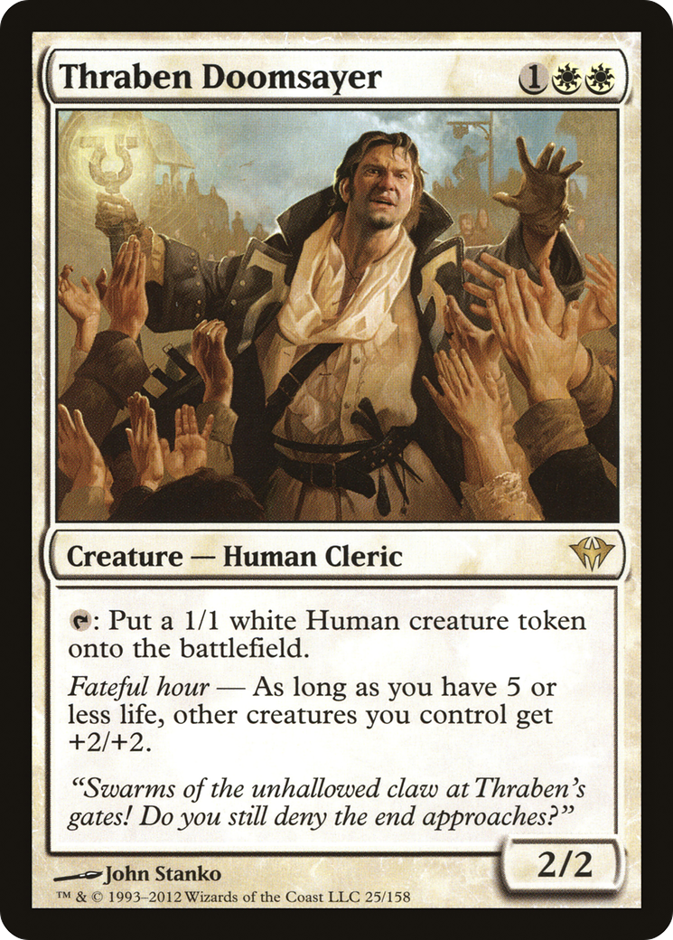 Thraben Doomsayer [Dark Ascension]-1