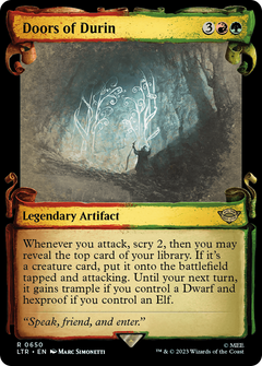 Doors of Durin [The Lord of the Rings: Tales of Middle-Earth Showcase Scrolls]-1