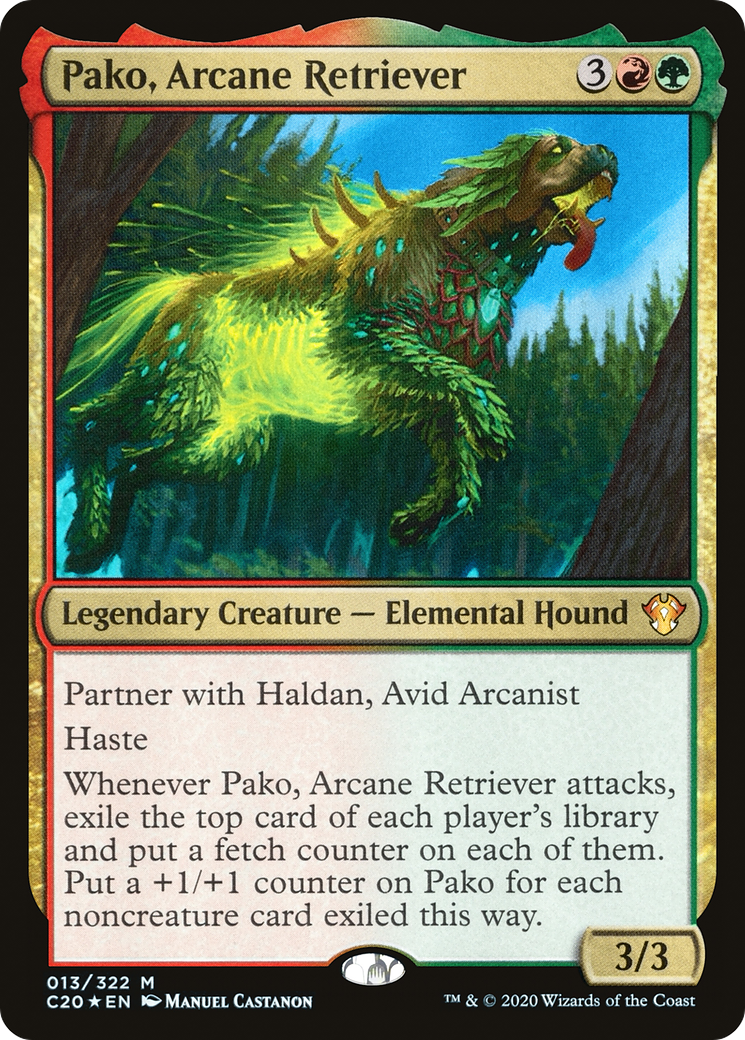 Pako, Arcane Retriever [Commander 2020]-1
