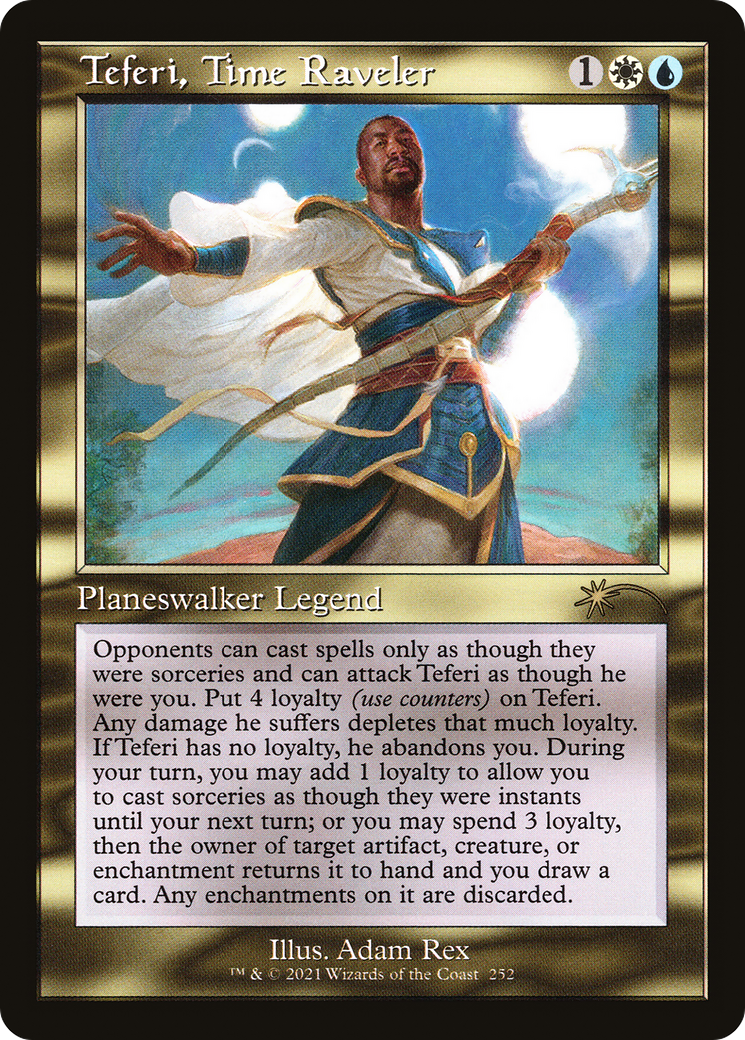 Teferi, Time Raveler (Retro) [Secret Lair Drop Series]-1