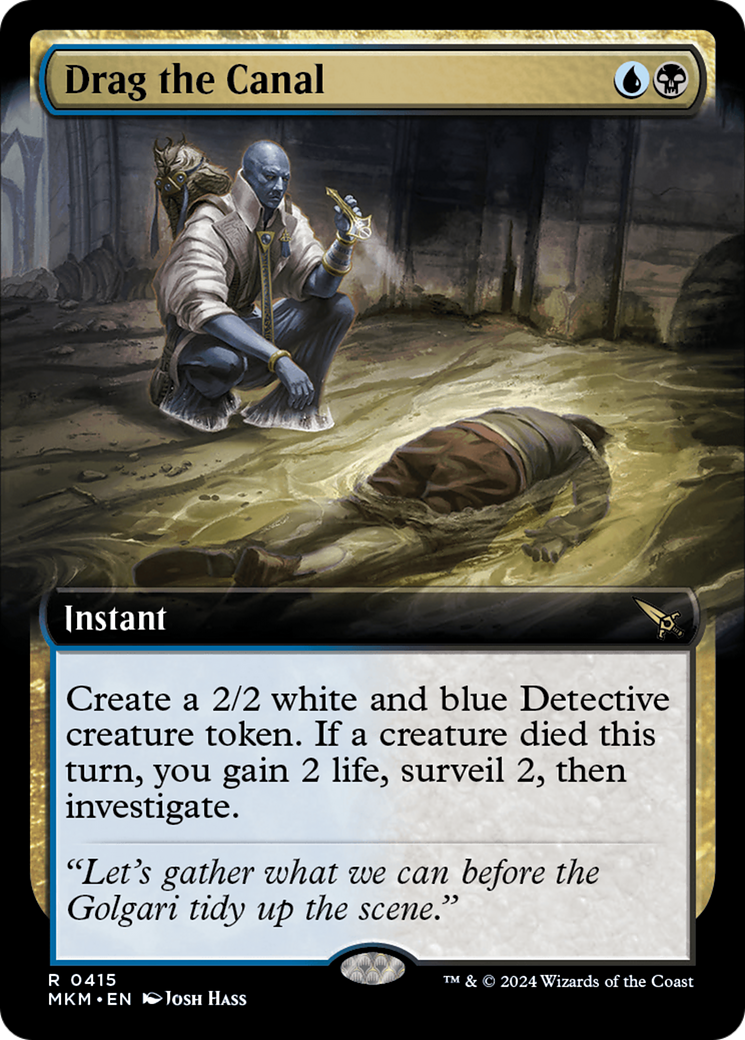 Drag the Canal (Extended Art) [Murders at Karlov Manor]-1