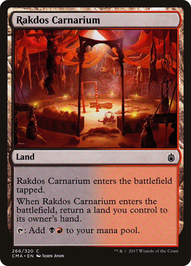 Rakdos Carnarium [Commander Anthology]-1