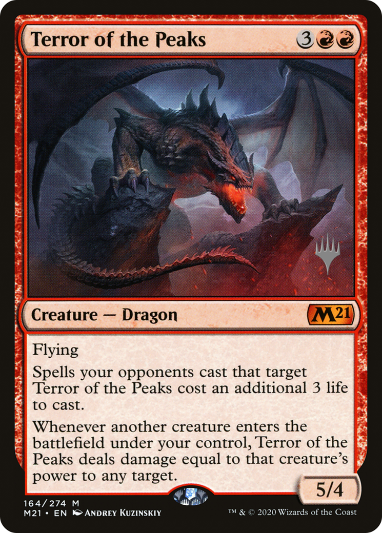 Terror of the Peaks (Promo Pack) [Core Set 2021 Promos]-1