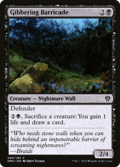 Gibbering Barricade [Dominaria United]-1