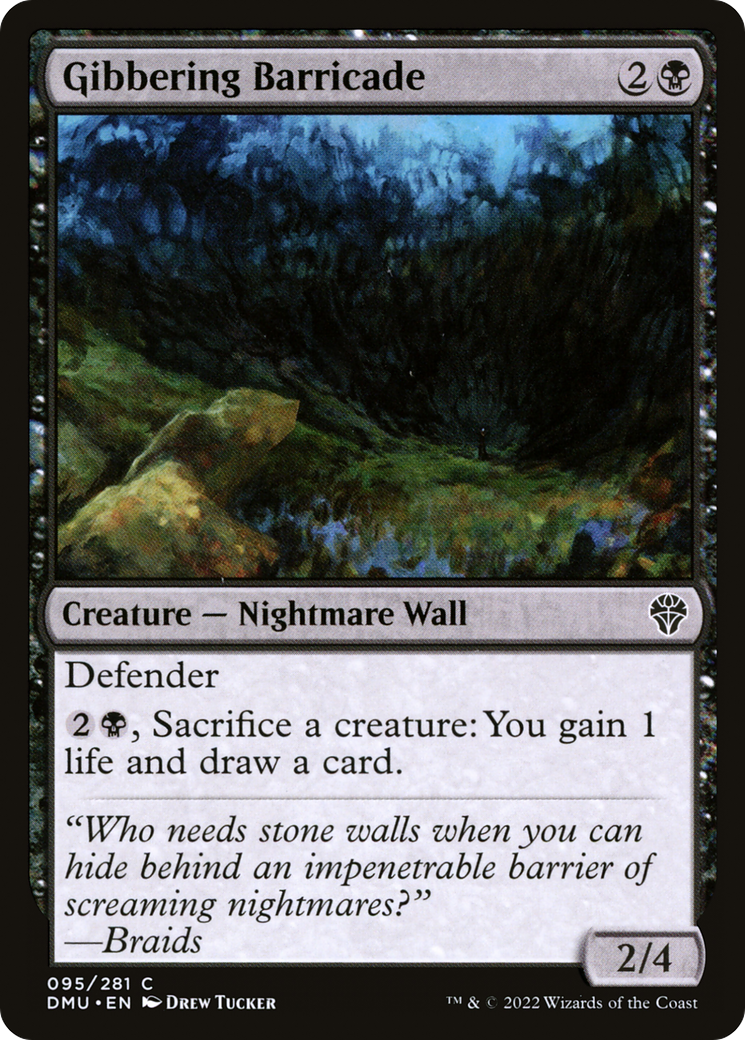 Gibbering Barricade [Dominaria United]-1