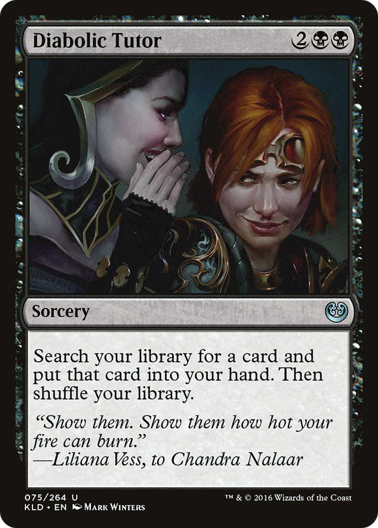 Diabolic Tutor [Kaladesh]-1