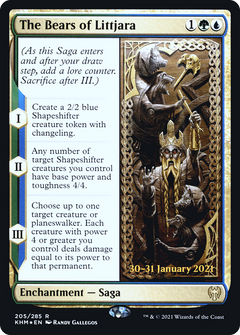 The Bears of Littjara [Kaldheim Prerelease Promos]-1