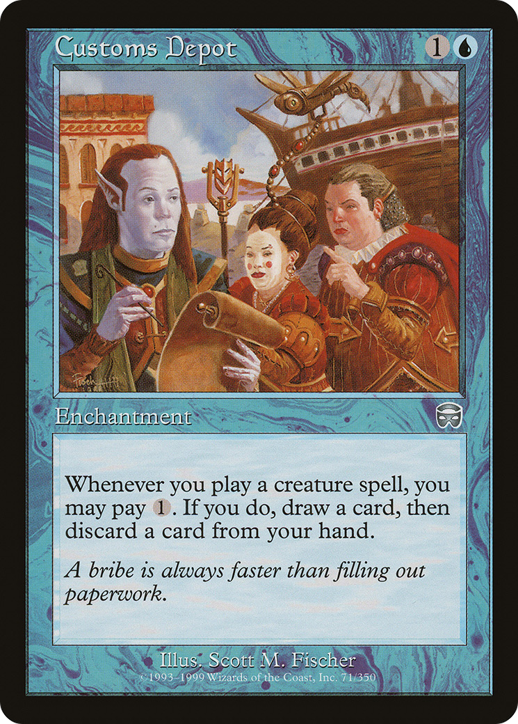 Customs Depot [Mercadian Masques]-1