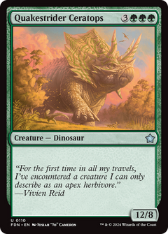Quakestrider Ceratops [Foundations]-1