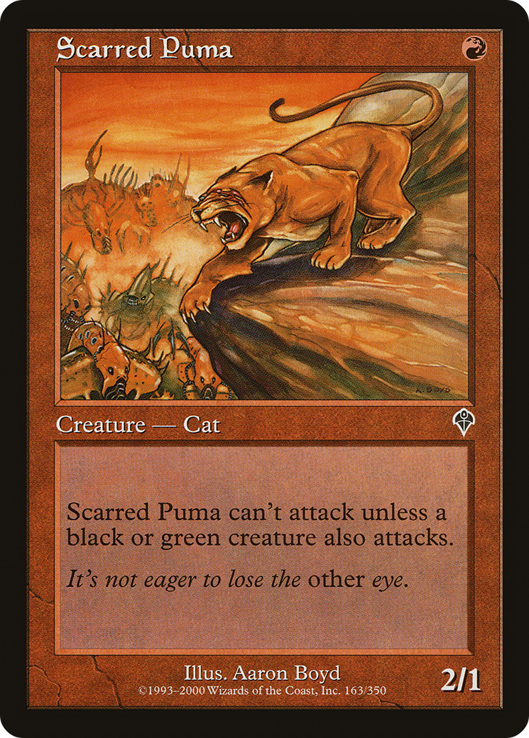 Scarred Puma [Invasion]-1