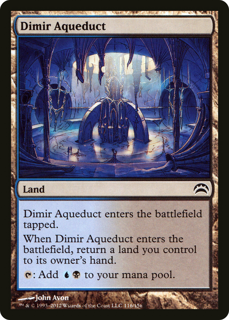 Dimir Aqueduct [Planechase 2012]-1