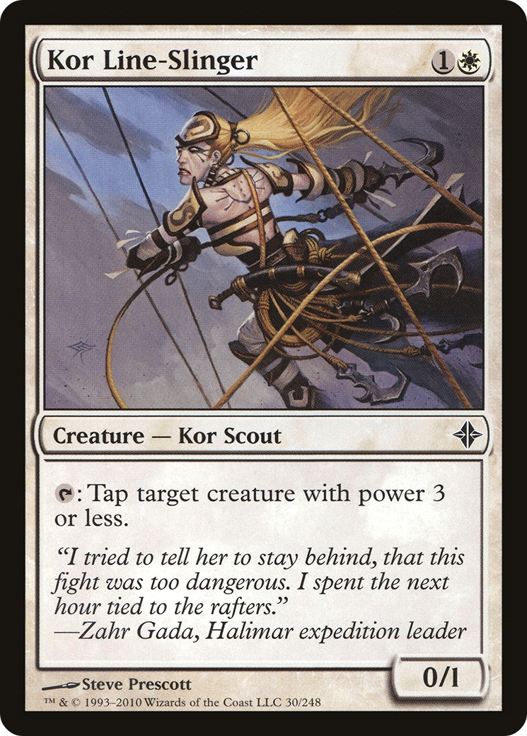 Kor Line-Slinger [Rise of the Eldrazi]-1