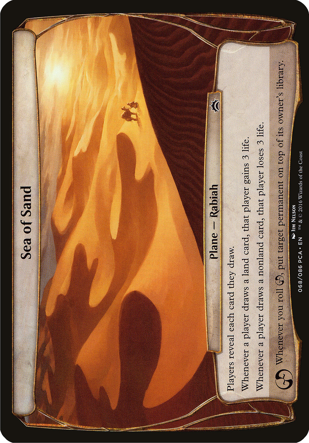 Sea of Sand (Planes) [Planechase Anthology Planes]-1