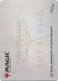 Kitt Kanto, Mayhem Diva // Kitt Kanto, Mayhem Diva (ASNC-042) - New Capenna Art Series (Borderless) Foil-2
