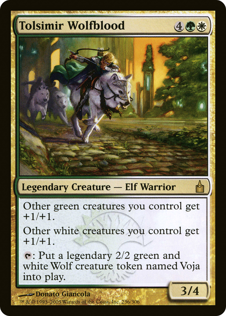 Tolsimir Wolfblood [Ravnica: City of Guilds]-1