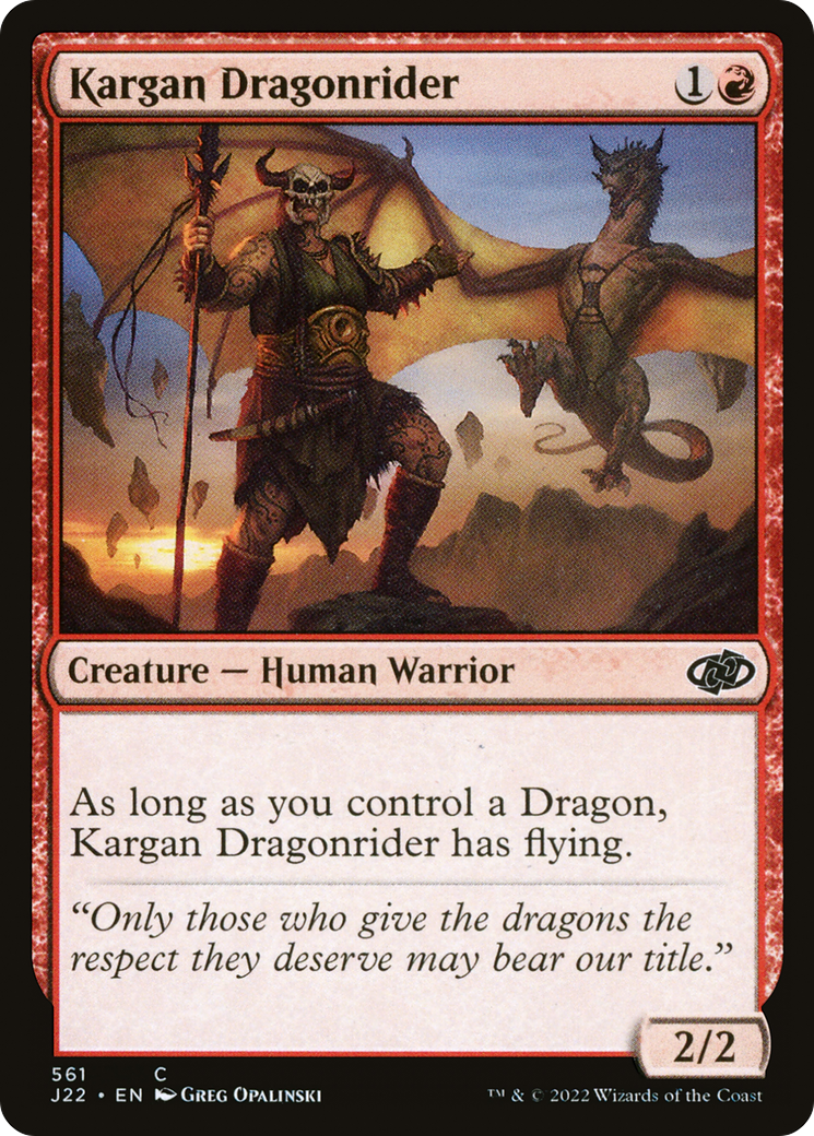 Kargan Dragonrider [Jumpstart 2022]-1