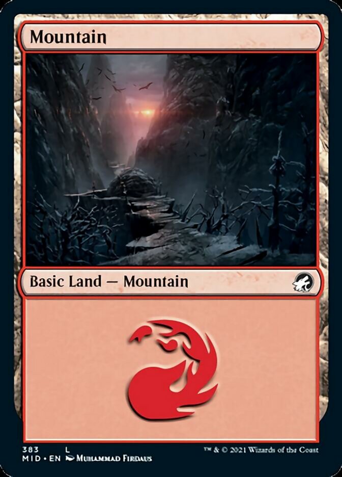 Mountain (383) [Innistrad: Midnight Hunt]-1