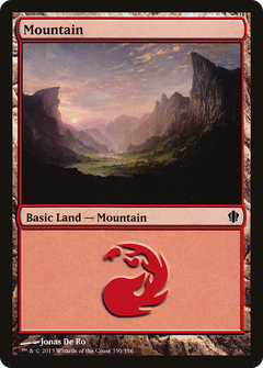 Mountain (350) [Commander 2013]-1