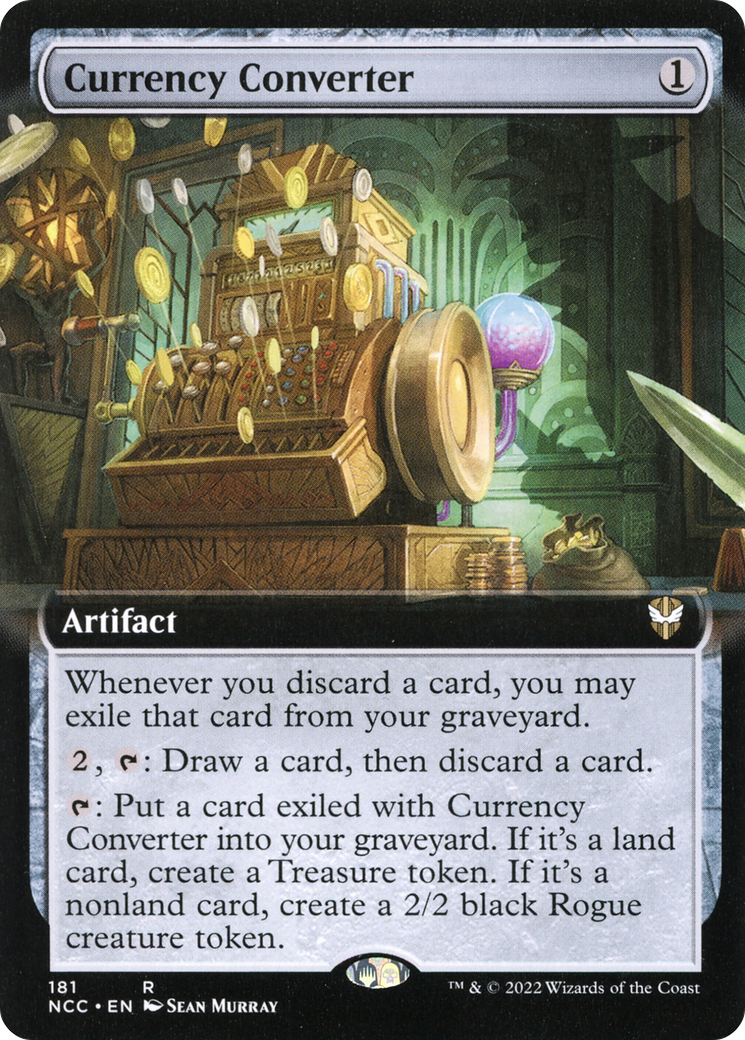 Currency Converter (Extended Art) [Streets of New Capenna Commander]-1