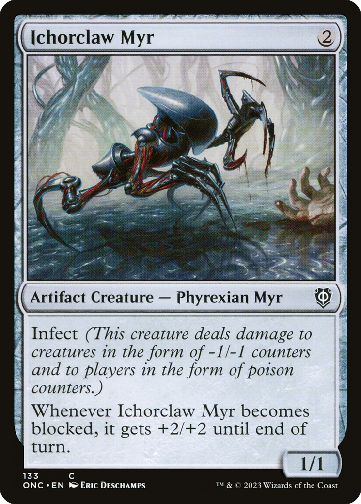 Ichorclaw Myr [Phyrexia: All Will Be One Commander]-1