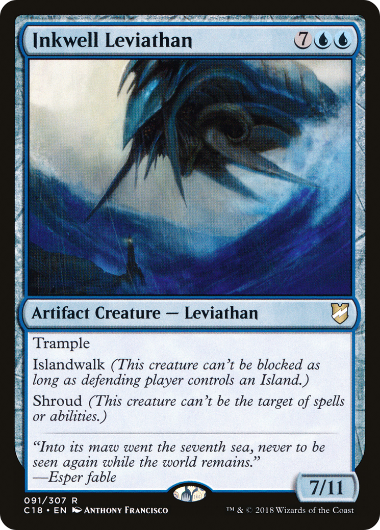 Inkwell Leviathan [Commander 2018]-1
