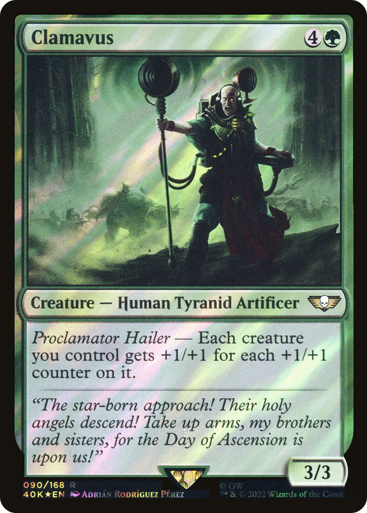Clamavus (Surge Foil) [Warhammer 40,000]-1