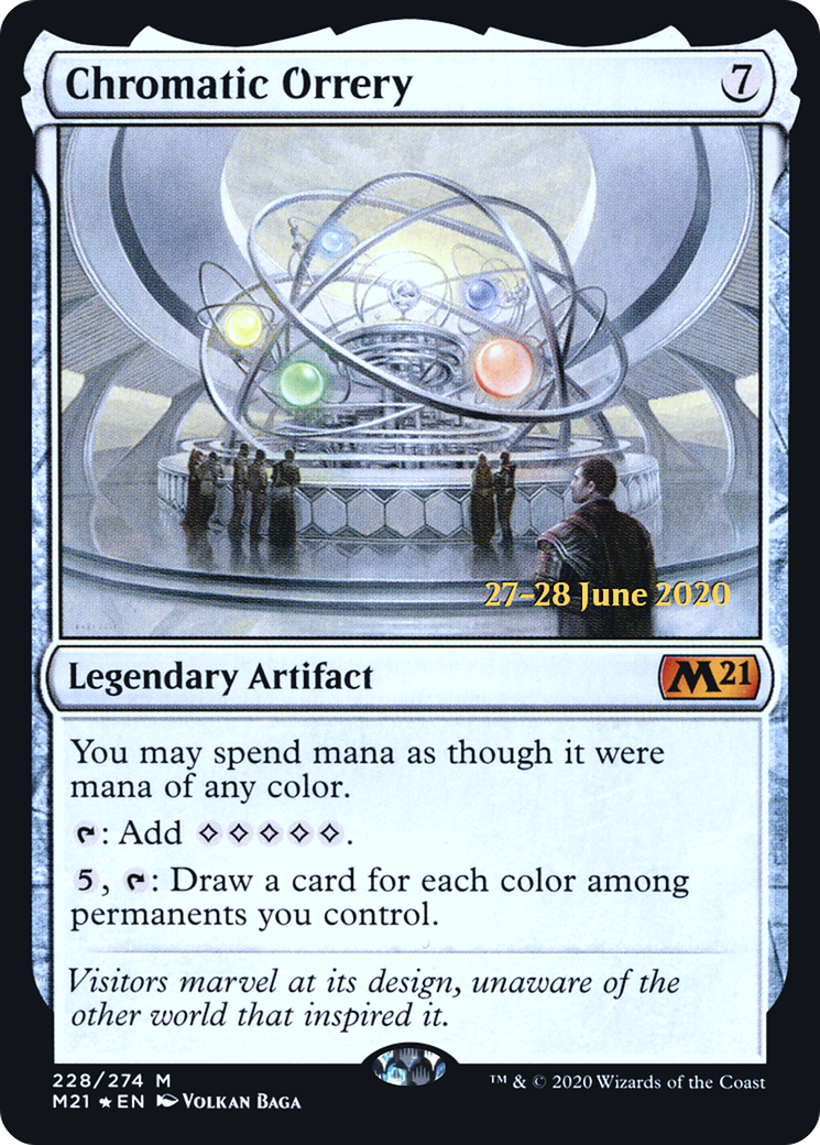 Chromatic Orrery [Core Set 2021 Prerelease Promos]-1