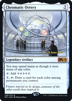 Chromatic Orrery [Core Set 2021 Prerelease Promos]-1