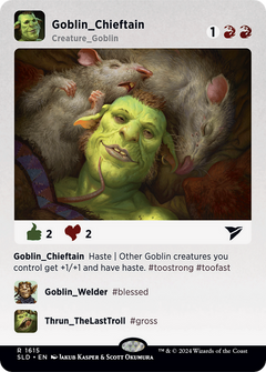 Goblin Chieftain [Secret Lair Drop Series]-1