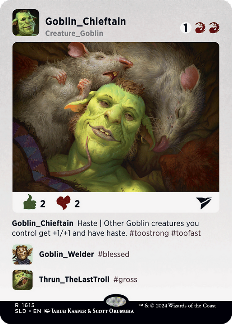 Goblin Chieftain [Secret Lair Drop Series]-1