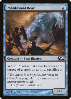 Phantasmal Bear [Magic 2012]-1